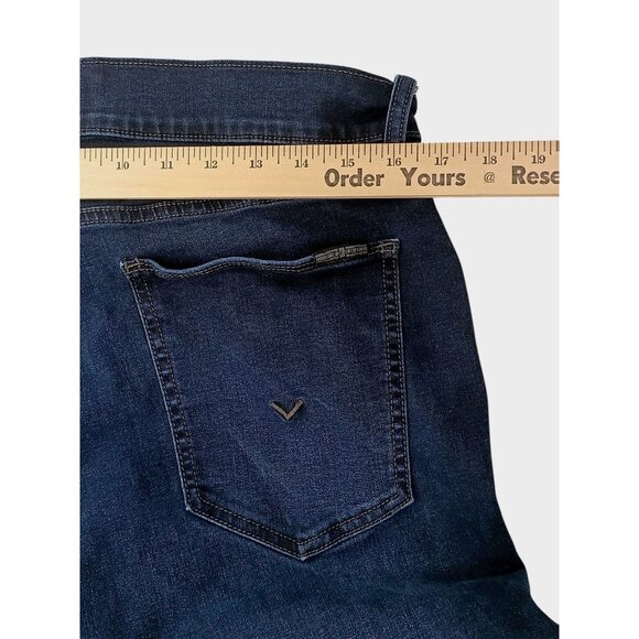 Hudson Blake Jeans Mens 33 Blue Slim Straight Stretch Denim Classic Medium Wash - Picture 9 of 10